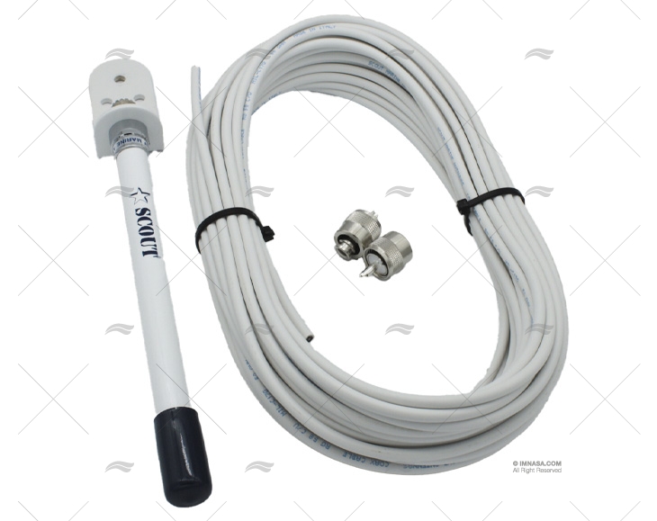 ANTENNE VHF 18cm 3dB SCOUT KM-10 A/18m C