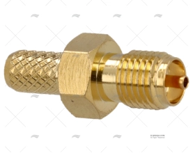 CONECTOR SMA FÊMEA RG-58 SCOUT