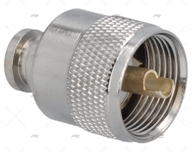 CONECTOR VHF PL CURTO PL259 RG58 SCOUT
