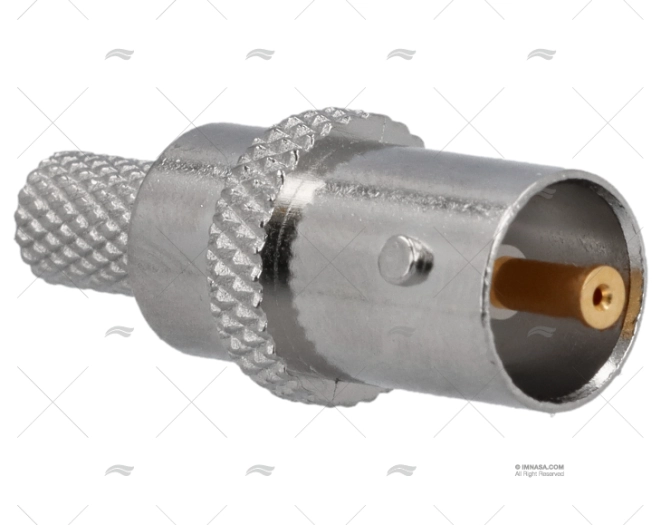 CONECTOR BNC FÊMEA PARA CABO RG-59 SCOUT