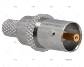 CONECTOR BNC FÊMEA PARA CABO RG-59 SCOUT