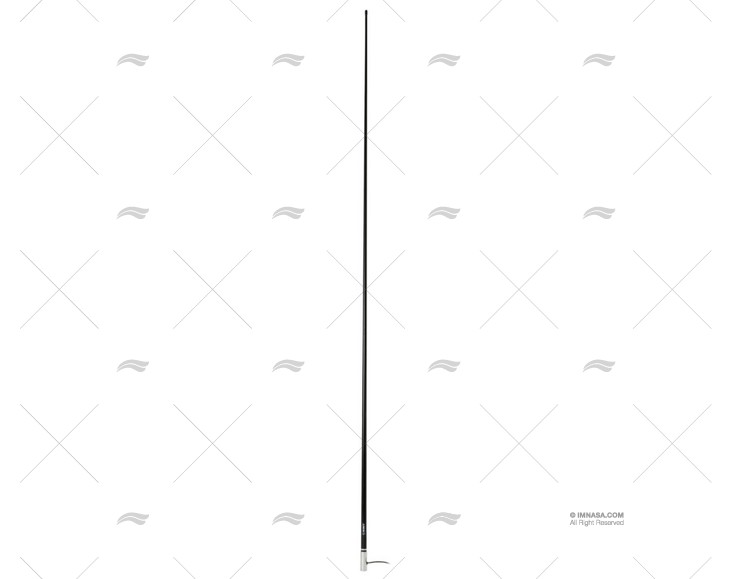ANTENA AM-FM 2,4MT PRETA SCOUT