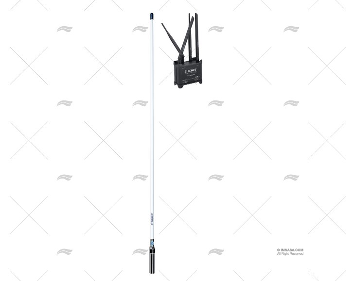 DOUBLE ROUTEUR AVEC ANTENNE WIFI KS-62 KING PLASTIC CORPORATION