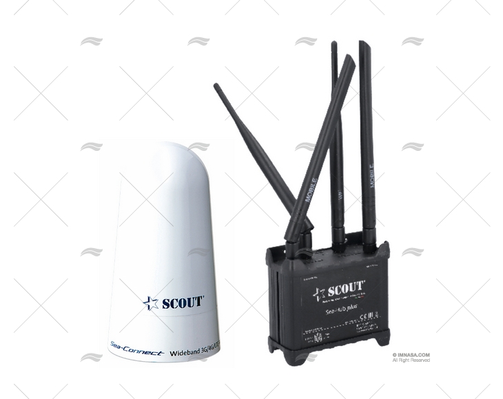 ROUTER DUALE CON 1 ANTENNA SEA CONECT KING PLASTIC CORPORATION