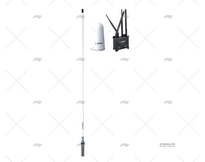 DUAL ROUTER WITH WIFI 2 ANTENNA KS-62+SE KING PLASTIC CORPORATION