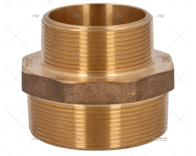 NÍPEL BRONZE M-M 2"-2"1/2 GUIDI