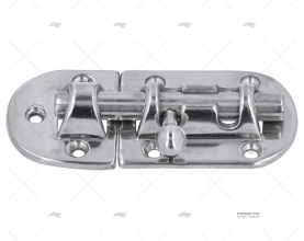 CHIAVISTELLO INOX  92x38mm