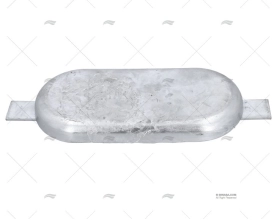 ÂNODO ZINCO PLACA 7,8kg SOLDAR GUARDIAN
