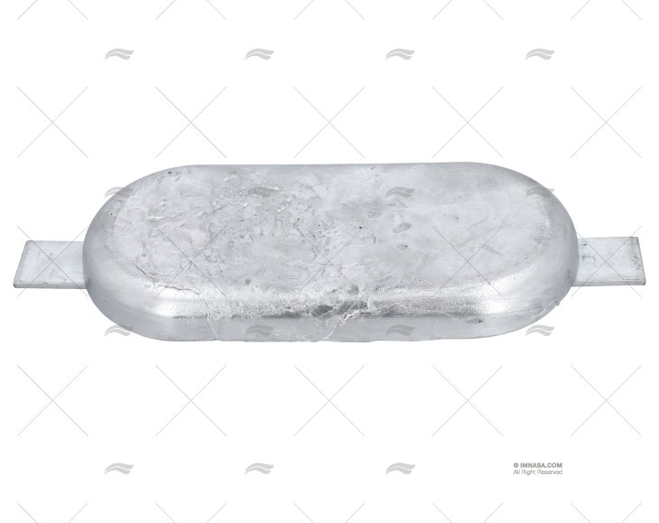 ÂNODO ZINCO PLACA 7,8kg SOLDAR GUARDIAN