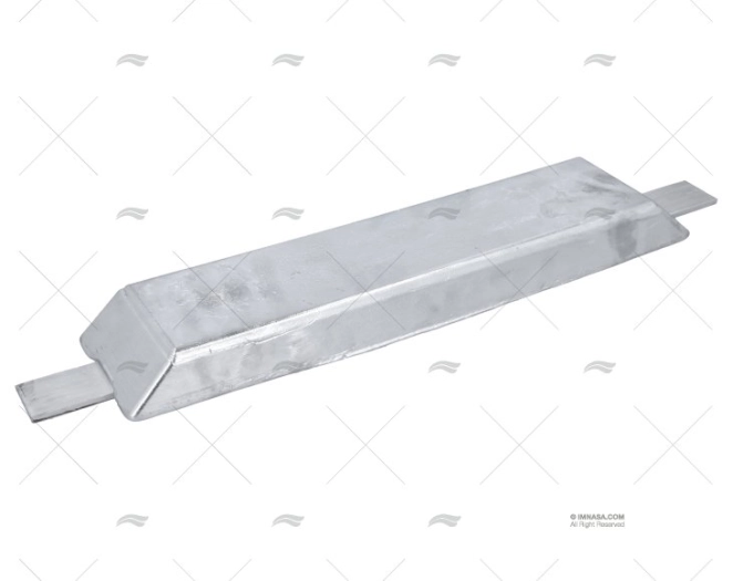 ANODO ZINCO PIASTRA 10kg SALDARE GUARDIAN