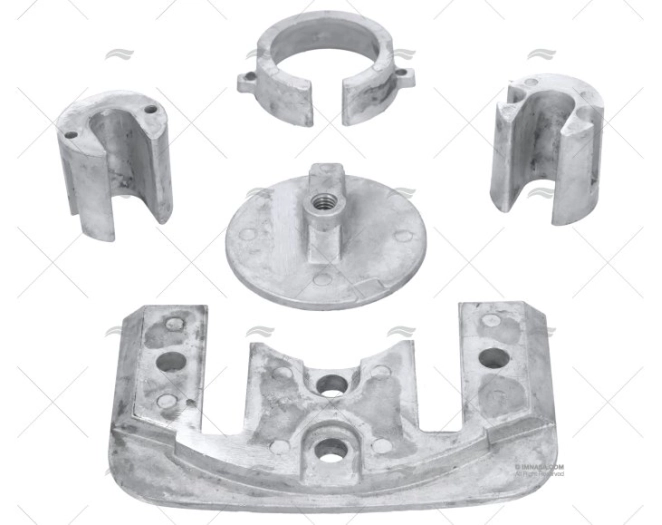 ANODO ALLUMINIO KIT BRAVO ONE S/VITE. GUARDIAN