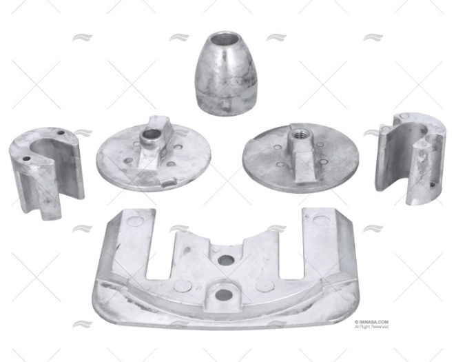 ÂNODO ALUMINIO KIT BRAVO III-IV  S/TORNI GUARDIAN