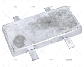 Anodo zinco da saldare 298x120mm 2 Inserti GUARDIAN