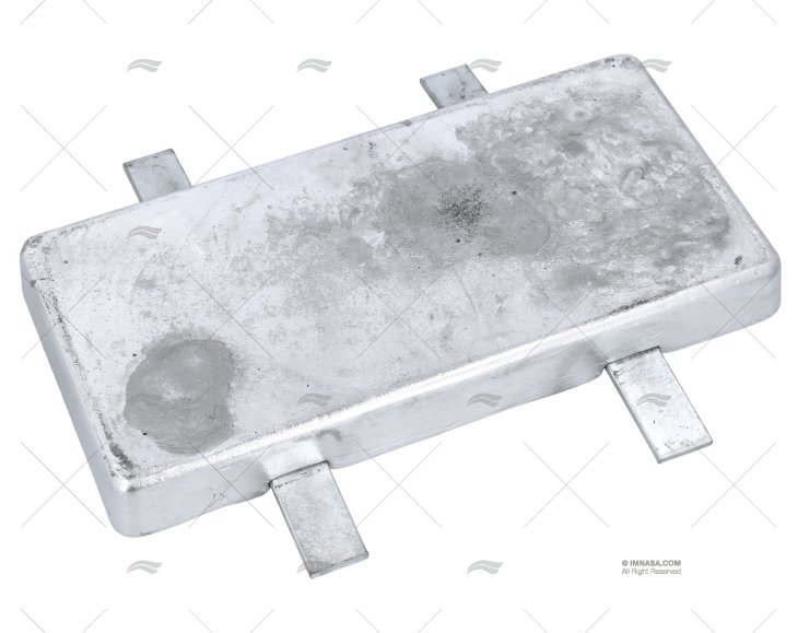 ÂNODO ZINCO SOLDAR 298x120mm 2 INSERTOS GUARDIAN