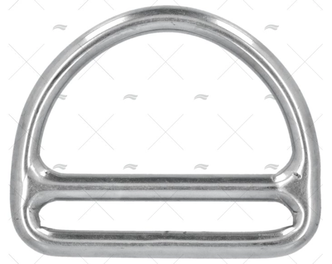 ANELLO 1/2 TONDO 5x45mm INOX