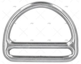 ANELLO 1/2 TONDO 5x45mm INOX