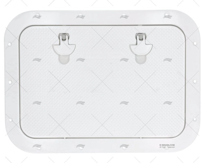 ACCESS COVER 550x400mmWHITE ALUMINIUM