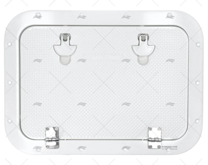 ACCESS COVER 550x400mm WHITE ALUMINIUM H