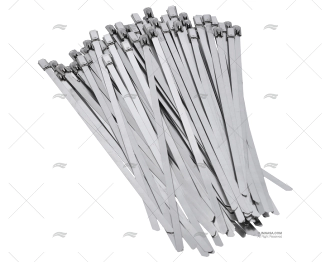 FASCETTA INOX W4 200mm X 4,6mm (100u) NORMA