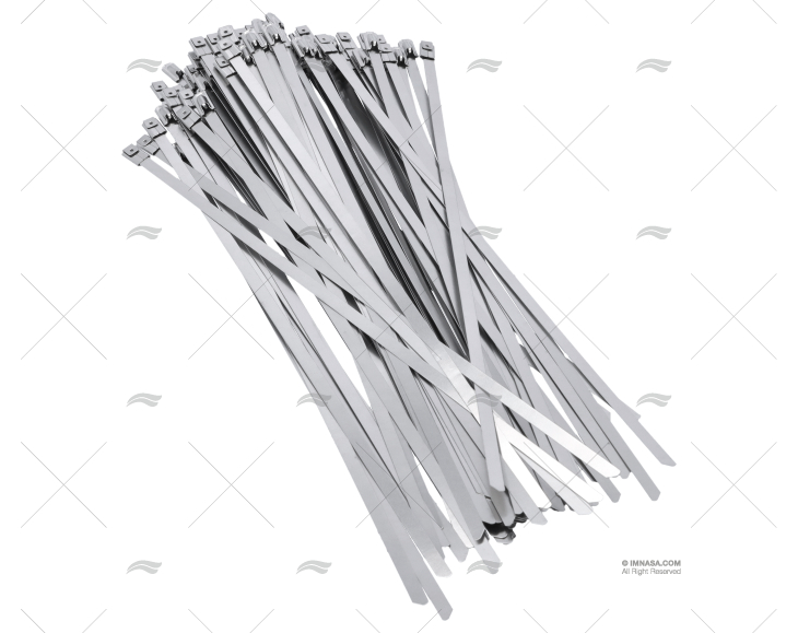 FASCETTA INOX W4 250mm X 4,6mm (100u) NORMA