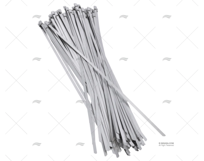 FASCETTA INOX W4 350mm X 4,6mm (100u) NORMA