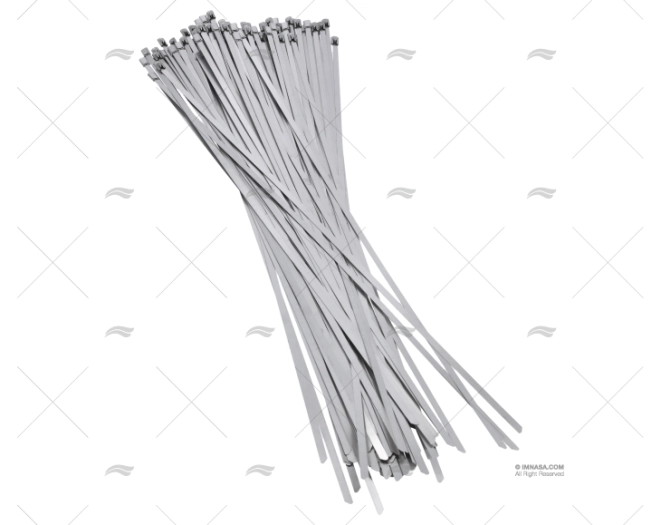FASCETTA INOX W4 450mm X 4,6mm (100pz) NORMA
