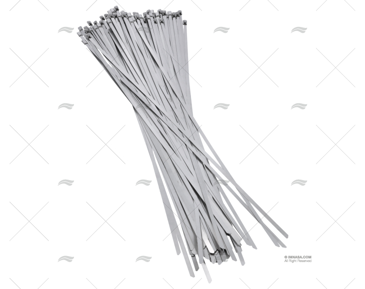 ABRAÇADEIRA INOX W4 450mm X 4,6mm (100u) NORMA