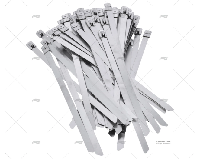 FASCETTA INOX W4 200mm X 7,9mm (100u) NORMA