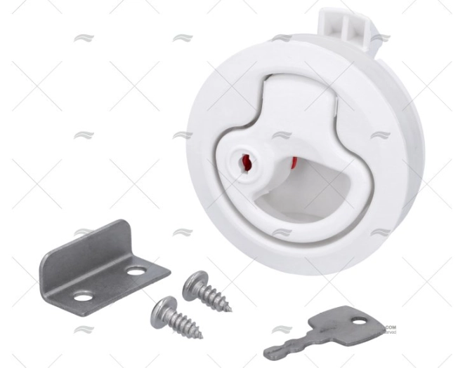FECHO PLÁSTICO BRANCO C/FECHO