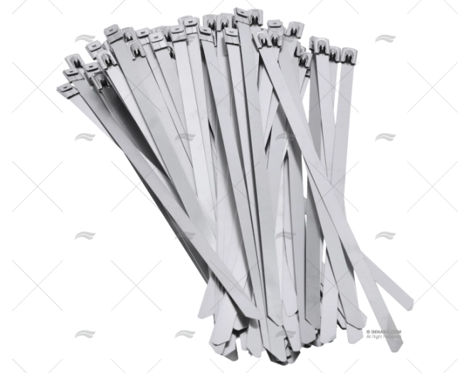 FASCETTA INOX W4 250mm X 7,9mm (100pz) NORMA