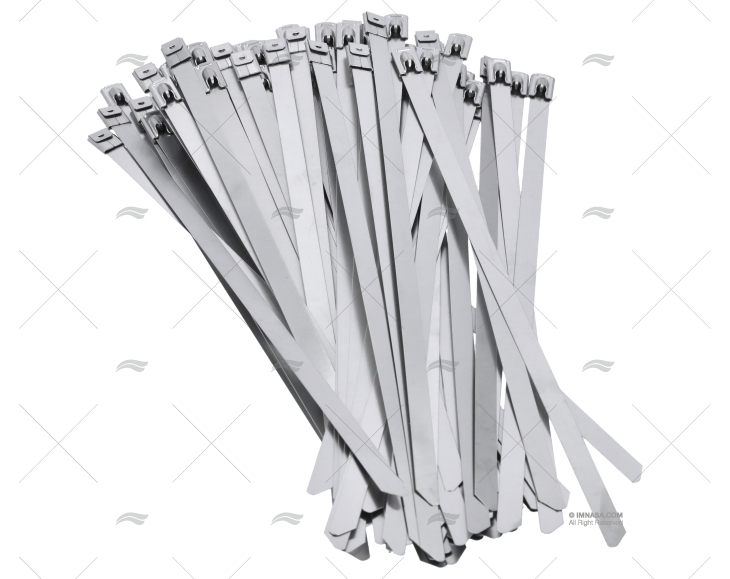 ABRAÇADEIRA INOX W4 250mm X 7,9mm (100u) NORMA