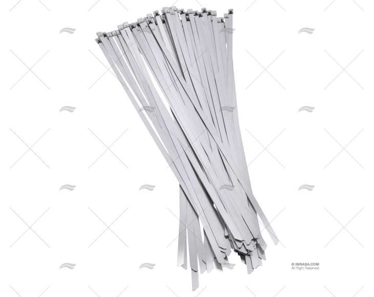 ABRAÇADEIRA INOX W4 500mm X 7,9mm (100u) NORMA