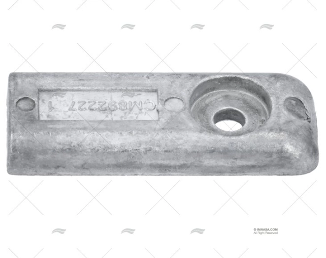 ÂNODO ZINCO VERADO PLACA215/275HP