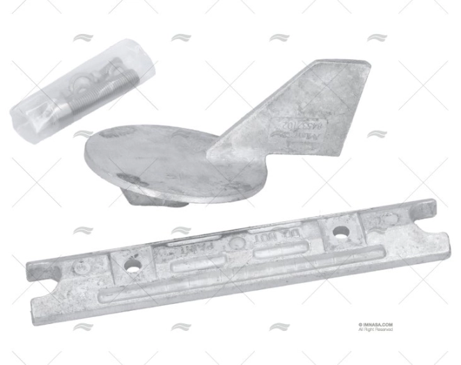 ALUMINIUM ANODE KIT YAMAHA 60-90HP