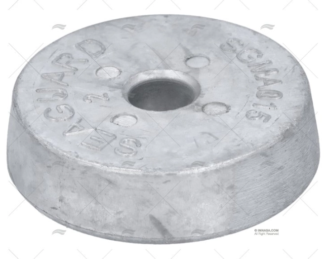 ÂNODO ZINCO YANMAR REDONDO 53mm 70-85HP