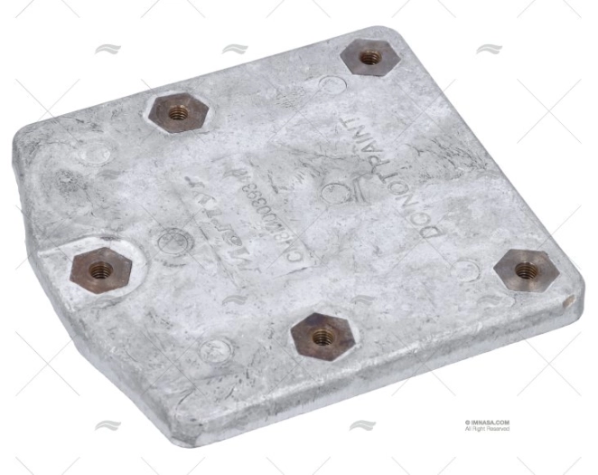 ANODE ALUMINIUM MERCURY 160x150mm