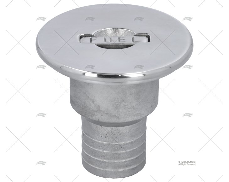 TAMPÃO COMBUSTÍVEL 38mm INOX TAMPA 89mm