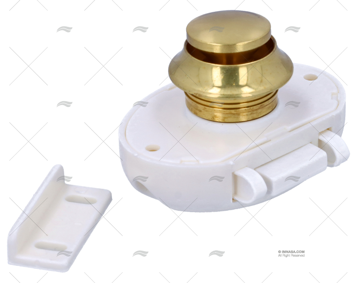 CHIUSURA PULSANTE DORATO 23x13mm FORESTI SUARDI