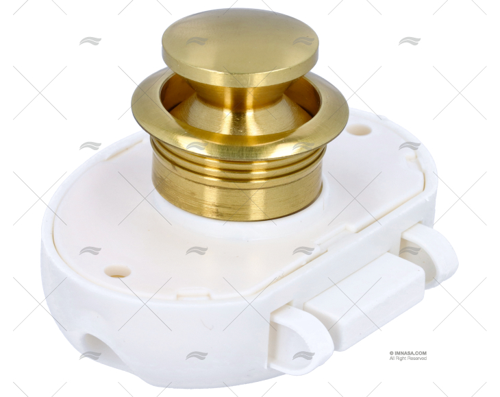 FECHO BOTÃO DOURADO 23x19mm FORESTI SUARDI