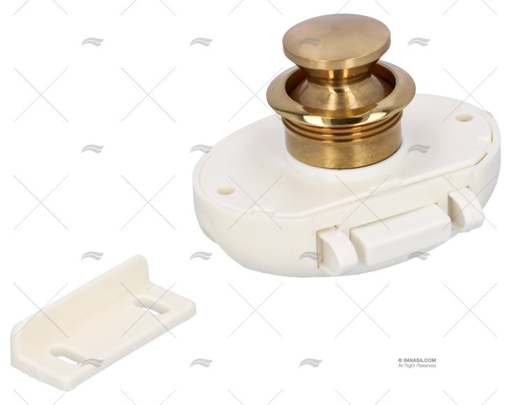 FECHO BOTÃO DOURADO 23x23mm FORESTI SUARDI