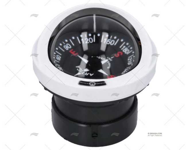 BUSSOLAS ARTICA 2 BA1 SLIM WHITE BLACK C RIVIERA