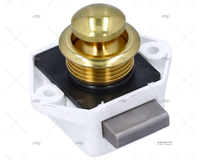 FECHO BOTÃO DOURADO 16x16mm