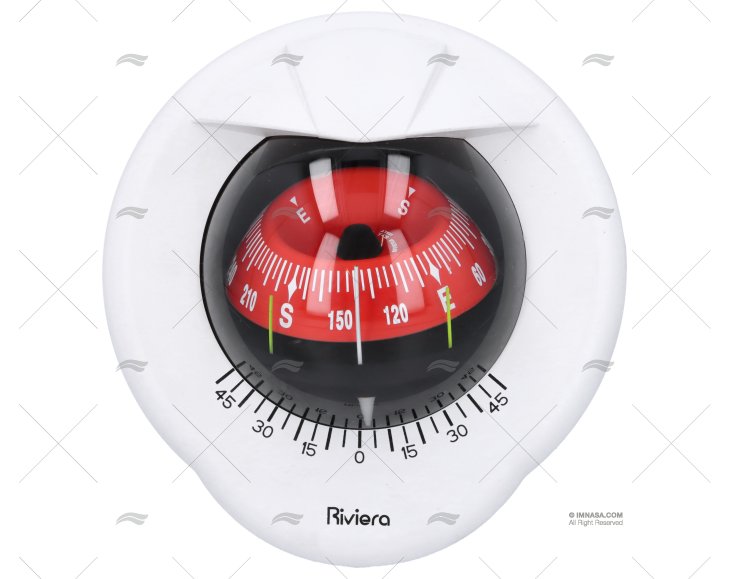 BUSSOLA POLARE BP1 BIANCO ROSA ROSSA RIVIERA