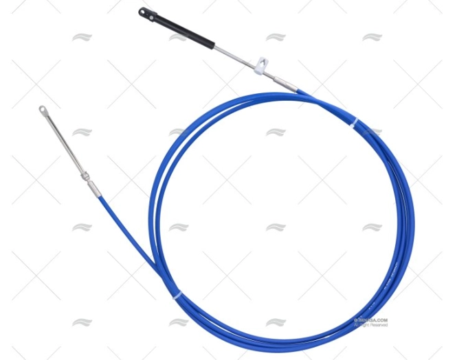 CABLE COMMANDE MERCURY GEN II 17' ULTRAFLEX