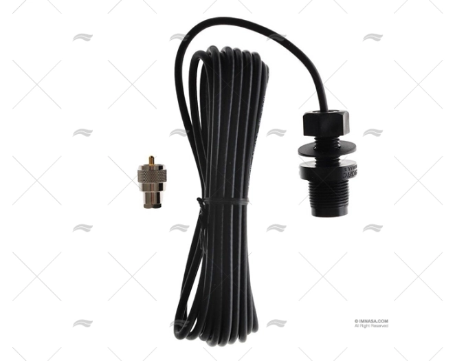BASE ANTENA FIXA VHF NYLON PRETO PACIFIC AERIALS