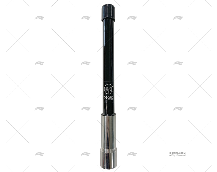 ANTENA VHF NYLON FIJA 0,27M NEGRA PACIFIC AERIALS