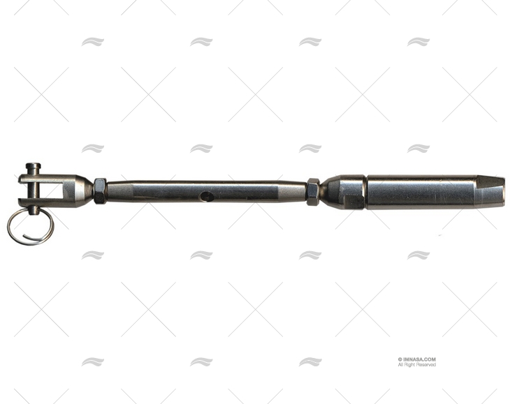TERMINALE CON TENDITORE INOX-316 D9mm
