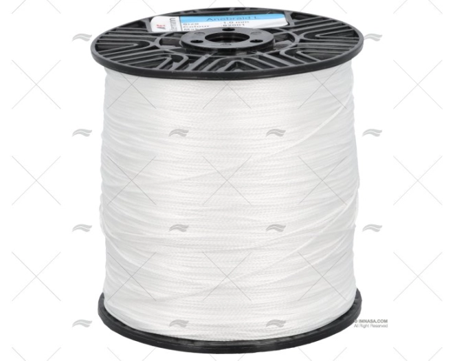 FILO CERATO 1mm 800mANEBRAID BIANCO PRYM