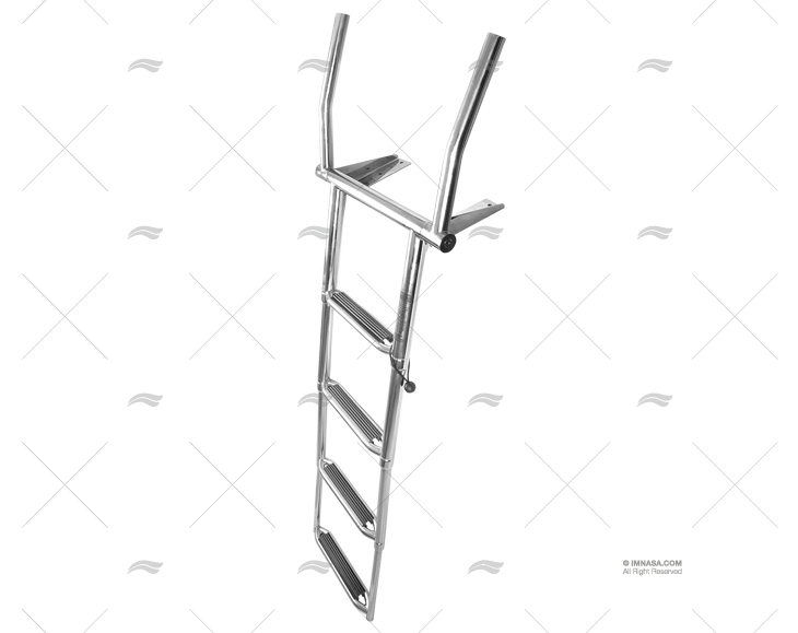 PLATFORM LADDER 4S SS 316 W/HANDRAIL 112 IMNASA