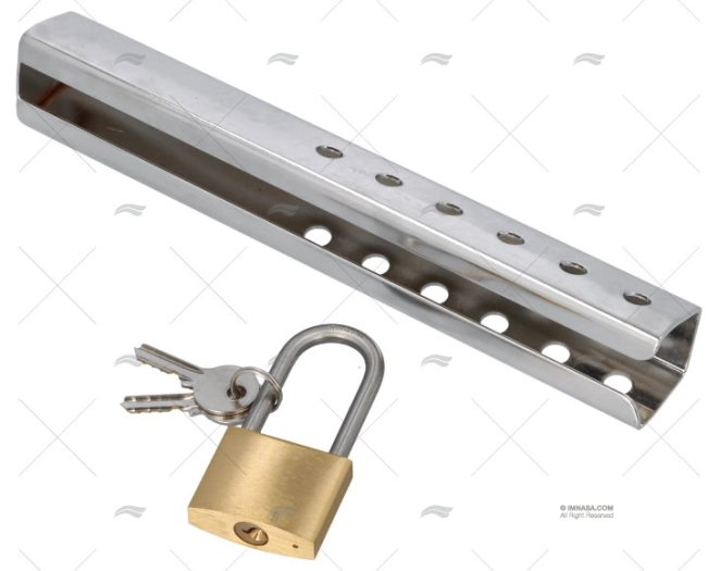 ANTIROUBO MOTOR DE AÇO INOX 235mm ANTIROUBO MOTOR DE AÇO INOX 235mm